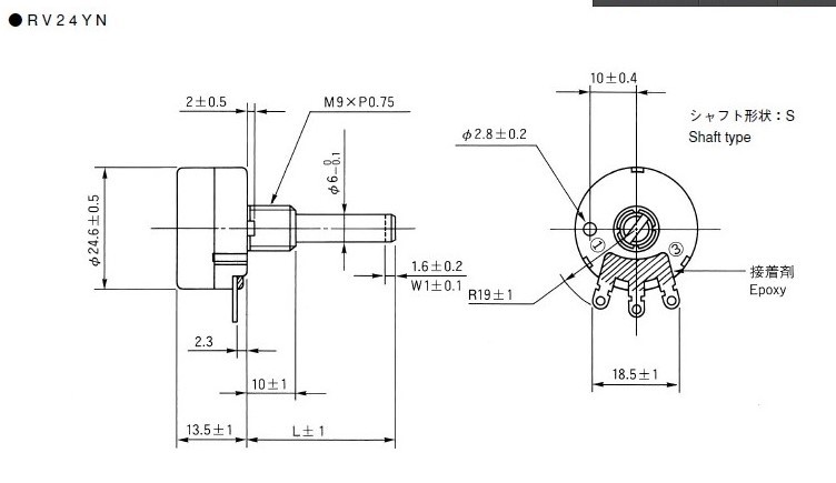 單圈電位器設(shè)計(jì)圖 單圈電位器設(shè)計(jì)圖