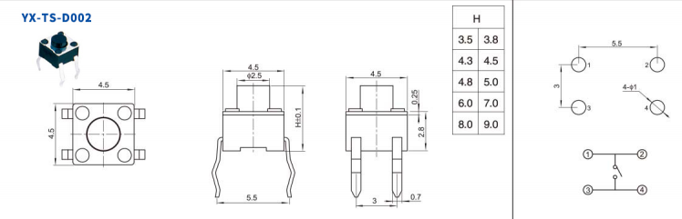 輕觸開關測不出阻值是什么情況?