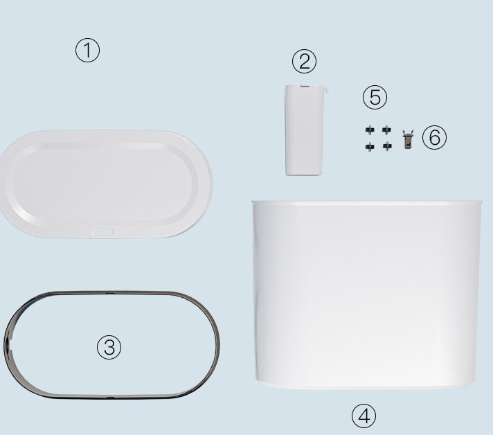 家用垃圾桶上門(mén)鎖開(kāi)關(guān)的應(yīng)用