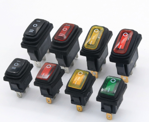 帶燈船型開關 帶燈船型開關