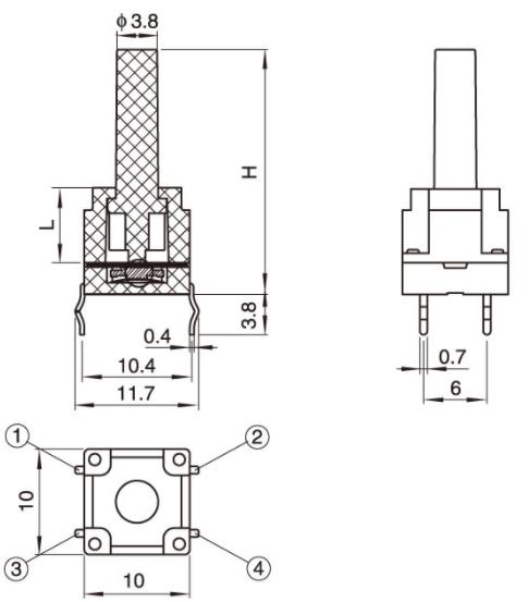 8x8紅頭長(zhǎng)柄防水輕觸開(kāi)關(guān)尺寸圖.jpg 8x8紅頭長(zhǎng)柄防水輕觸開(kāi)關(guān)尺寸圖.jpg