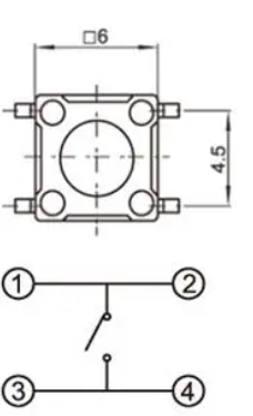 輕觸開關接線圖 輕觸開關接線圖